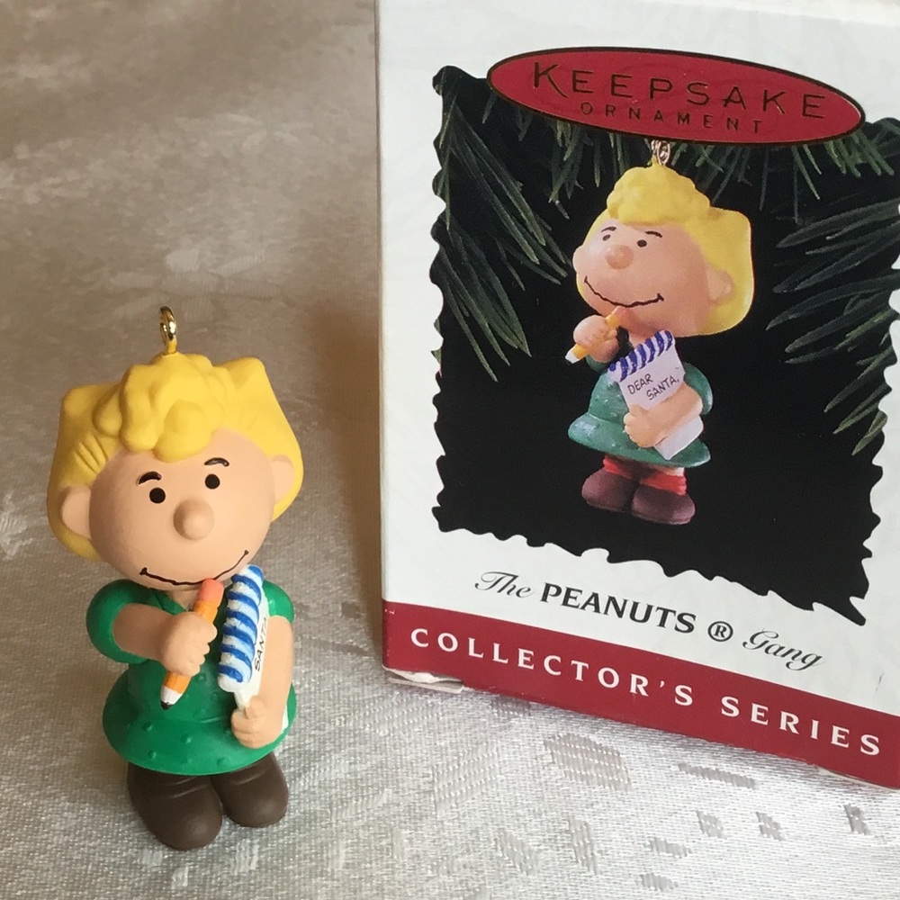 2 for $15! Hallmark Ornament - 1996 Peanuts Gang 4